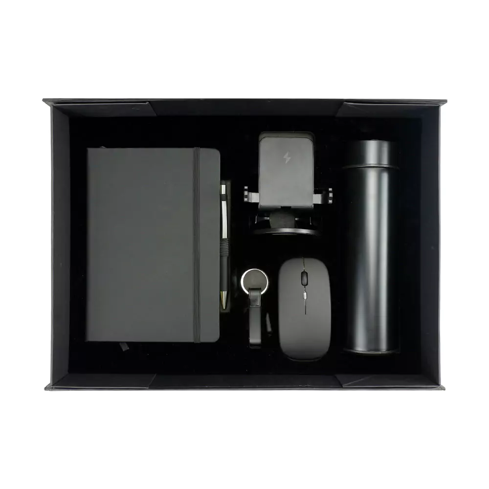 Gift-Sets-GS-034-Blank.webp Office Gift Sets in a Black Cardboard Gift Box GS-034 - Image 1