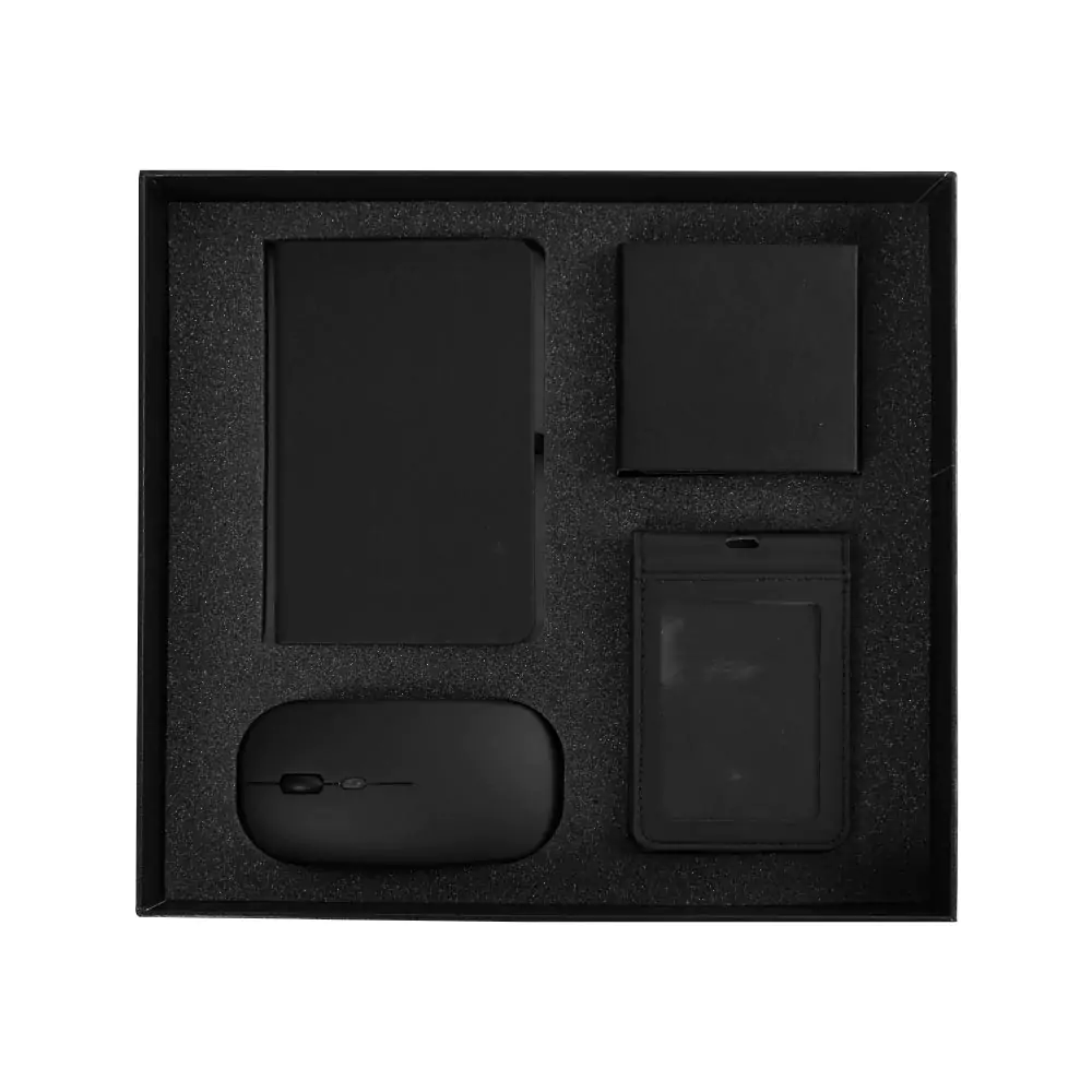 Gift-Sets-GS-043-Blank.webp Office Gift Sets in a Black Cardboard Gift Box GS-043 - Image 1