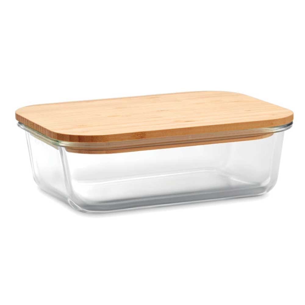 Glass-Lunch-Box-with-Bamboo-Lid-LUN-GLB-Main.jpg Glass Lunch Box with Bamboo Lid - Image 1