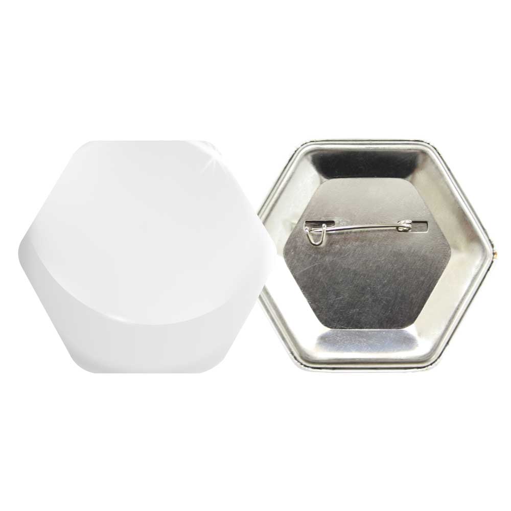 Hexagon-Button-Badges-406-main-t.jpg Hexagon Button Badges - Image 1