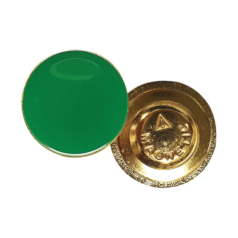 I-Am-Vaccinated-Badge-2115-hover-tezkargift.jpg I Am Vaccinated Badge - Green imprint - Image 1
