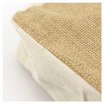 Jute & Cotton Zipper Pouch with Breast Cancer Awareness Logo - Image 5