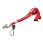 Lanyards with Crocodile Clip, Mobile Holders & Safety Lock - Image 2