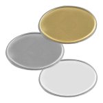 Oval Name Badges with Lens Cover