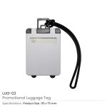 Luggage Tags White - Image 3