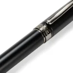 Dorniel Designs Metal Pens Matte Black Twist Action Blue Ink - Image 3