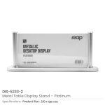Metal Table Display Stand - Platinum Series - Image 4