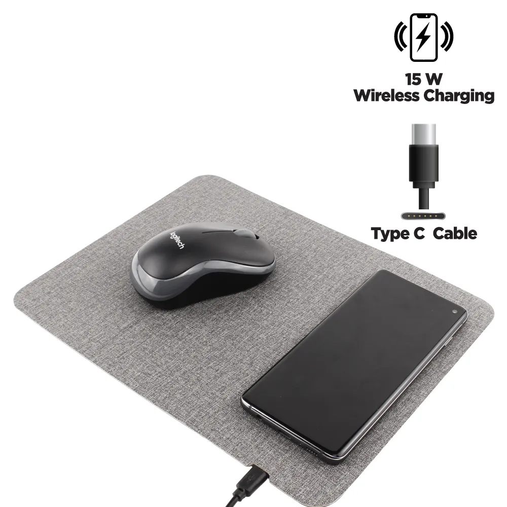 Mousepad-with-Wireless-Charging-JU-WCM1-Main-2.webp Fast Wireless Charging Mousepad in 15W, Foldable Design, Type-C - Image 1