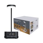 Desk Lamp with 15W Wireless Charger, Clock and Pen Holder - Image 11