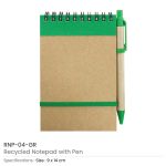Recycled Notepads with Pen - Image 4