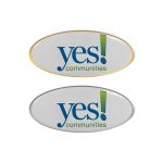 Oval Flat Metal Badges - Image 2