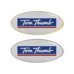 Oval Flat Metal Badges - Image 2