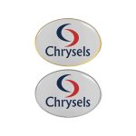 Oval Flat Metal Badges - Image 2