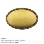 Oval Rope Design Logo Badges - Image 5