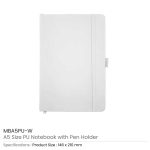 PU Notebook with Pen Holder - Image 10