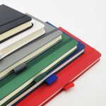PU Notebook with Pen Holder - Image 3