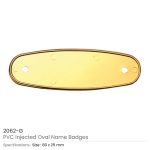 PVC Injected Round Corner Name Badges - Image 3
