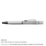 Pen with Stylus and Sanitizer Spray - Image 4