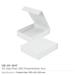 Plain Gift Packaging Box A5 Size with Magnetic Flap - Image 6