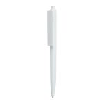 Plastic Pens White Color, Push Button, Wide Clip