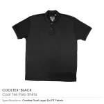 CoolTex Polo Shirts, Dryfit Materials with UV Protection | 220 GSM - Image 6