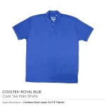 CoolTex Polo Shirts, Dryfit Materials with UV Protection | 220 GSM - Image 14