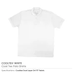 CoolTex Polo Shirts, Dryfit Materials with UV Protection | 220 GSM - Image 16