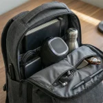 Portable Bluetooth Speaker with Light Up Logo and Lanyard - Image 5