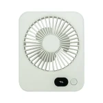 Rechargeable Table-Top Fan with Rotating Desk Stand, Compact & Portable, Type-C - Image 7