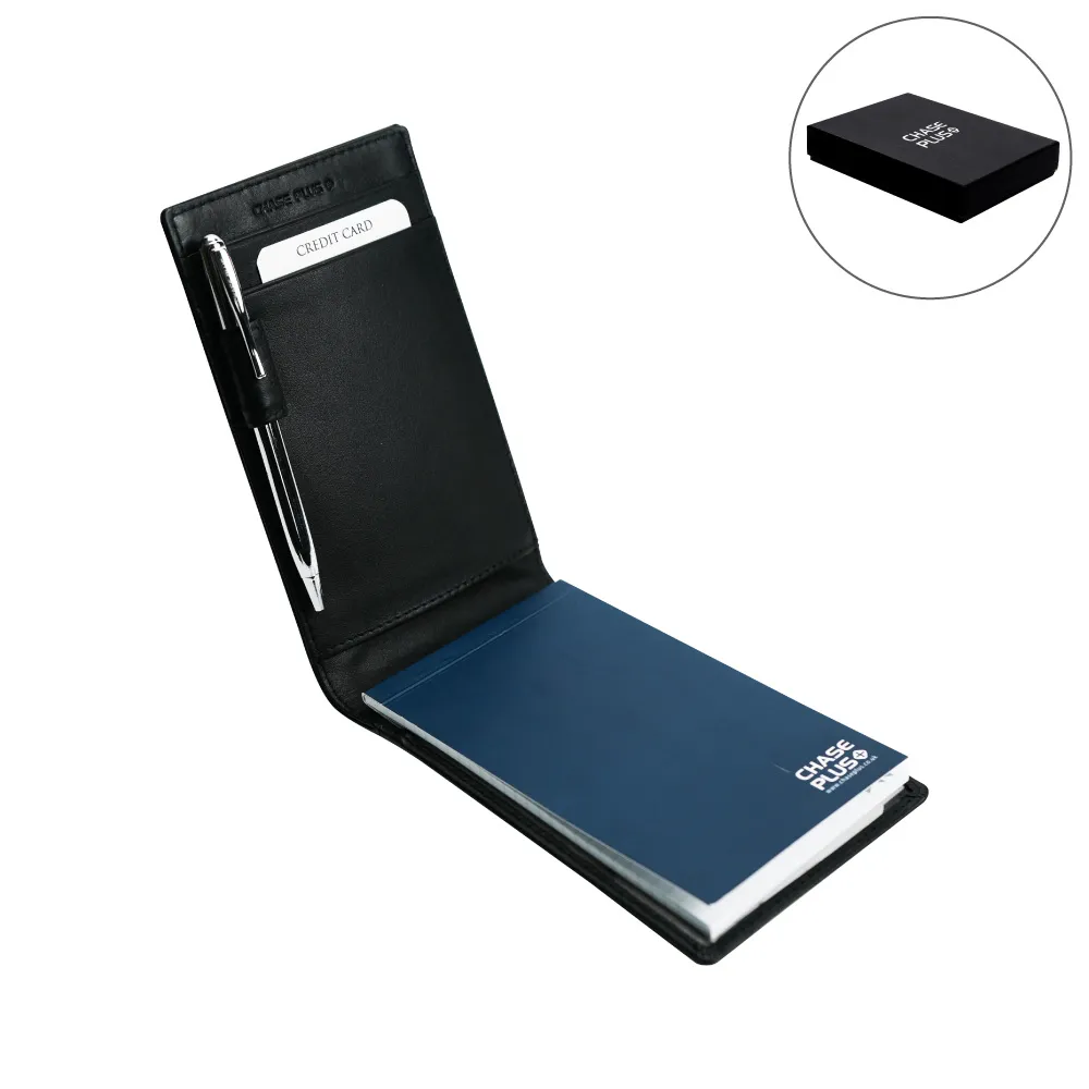 Premio-Pocket-Jotter-CP-NP-PRM-Blank.webp Pocket Jotter With Notepad and Metal Pen - PREMIO - Image 1