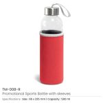Promotional Glass Bottles with Sleeve 500 ml - Image 9