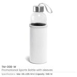 Promotional Glass Bottles with Sleeve 500 ml - Image 10