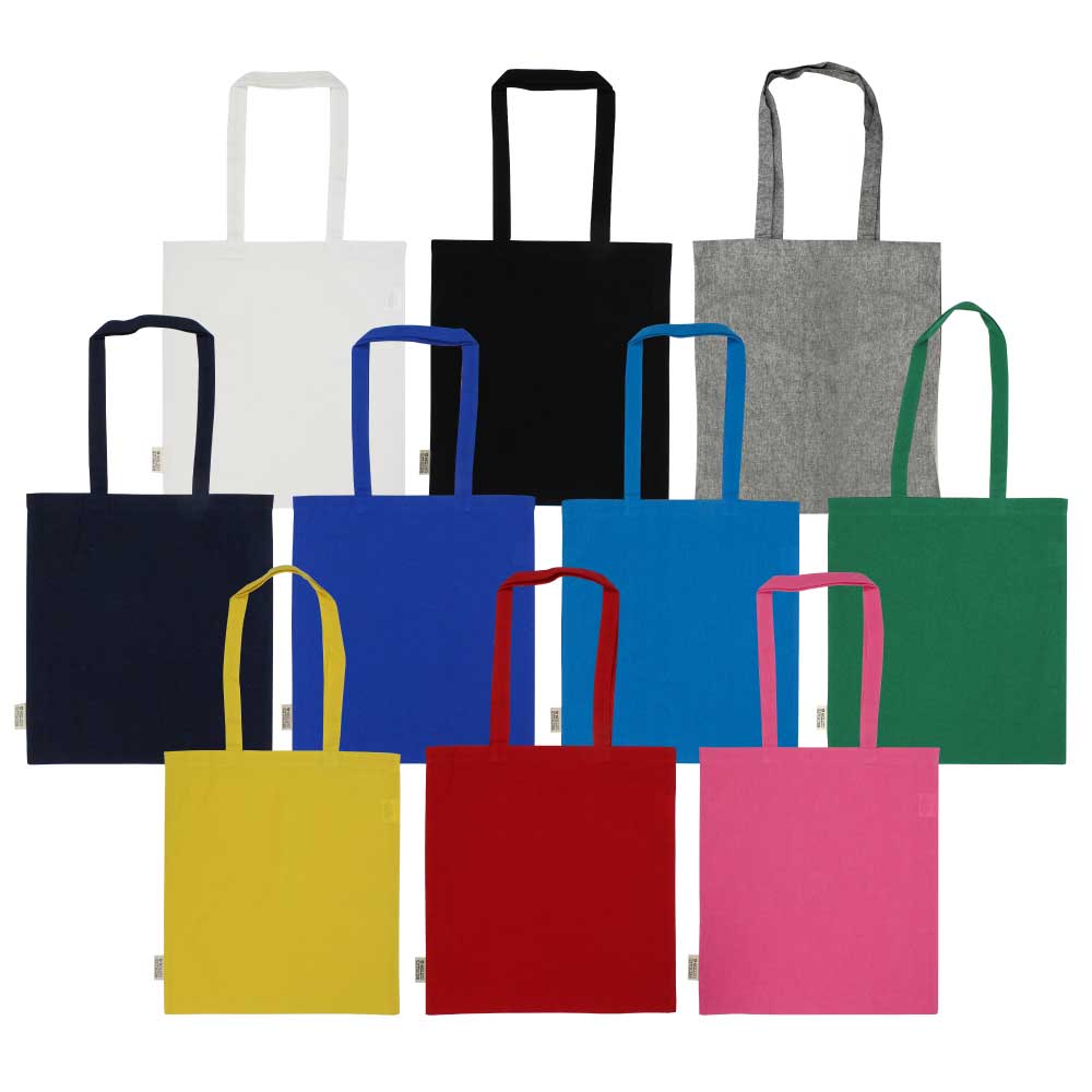 Recycled-Cotton-Bags-CSB-08-RE-Blanks.jpg Recycled Cotton Bags GSM 145 - Image 1