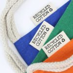 Recycled Drawstring Cotton Bags GSM 145 - Image 5