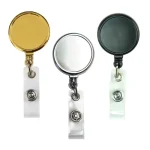 Round Metal Reel Badges
