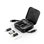 Retractable Charging Cable Set with Bamboo Top – 60W Fast Charging - Image 4