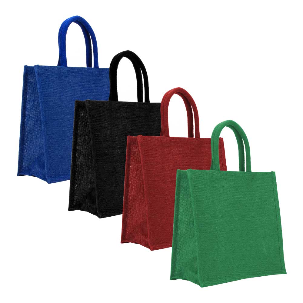 Reusable-Square-Jute-Bags-JSB-17-Blank.jpg Reusable Square Jute Shopping Bags - Image 1