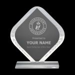 Rhombus Shaped Crystal Awards - Image 2