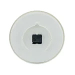 Round Analog Wall Clock Matte Finish White - Image 7