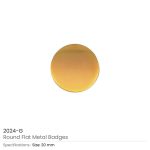 Round Flat Metal Badges 20mm - Image 4