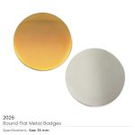 Round Flat Metal Badges - Image 4