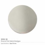 Round Flat Metal Badges - Image 5