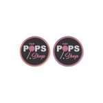 Round Flat Metal Logo Badges - Image 2