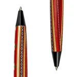 Sadu Design Metal Pens Matte Finish with Twist Action Mechanism and Blue Ink - Image 5