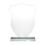 Shield Shaped Crystal Awards