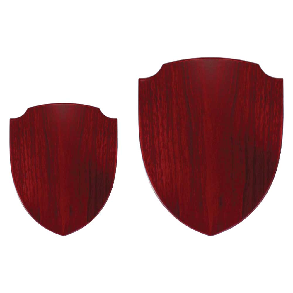 Shield-Shaped-Wooden-Plaques-WPL-maint.jpg Shield Shaped Wooden Plaque with Box - Image 1