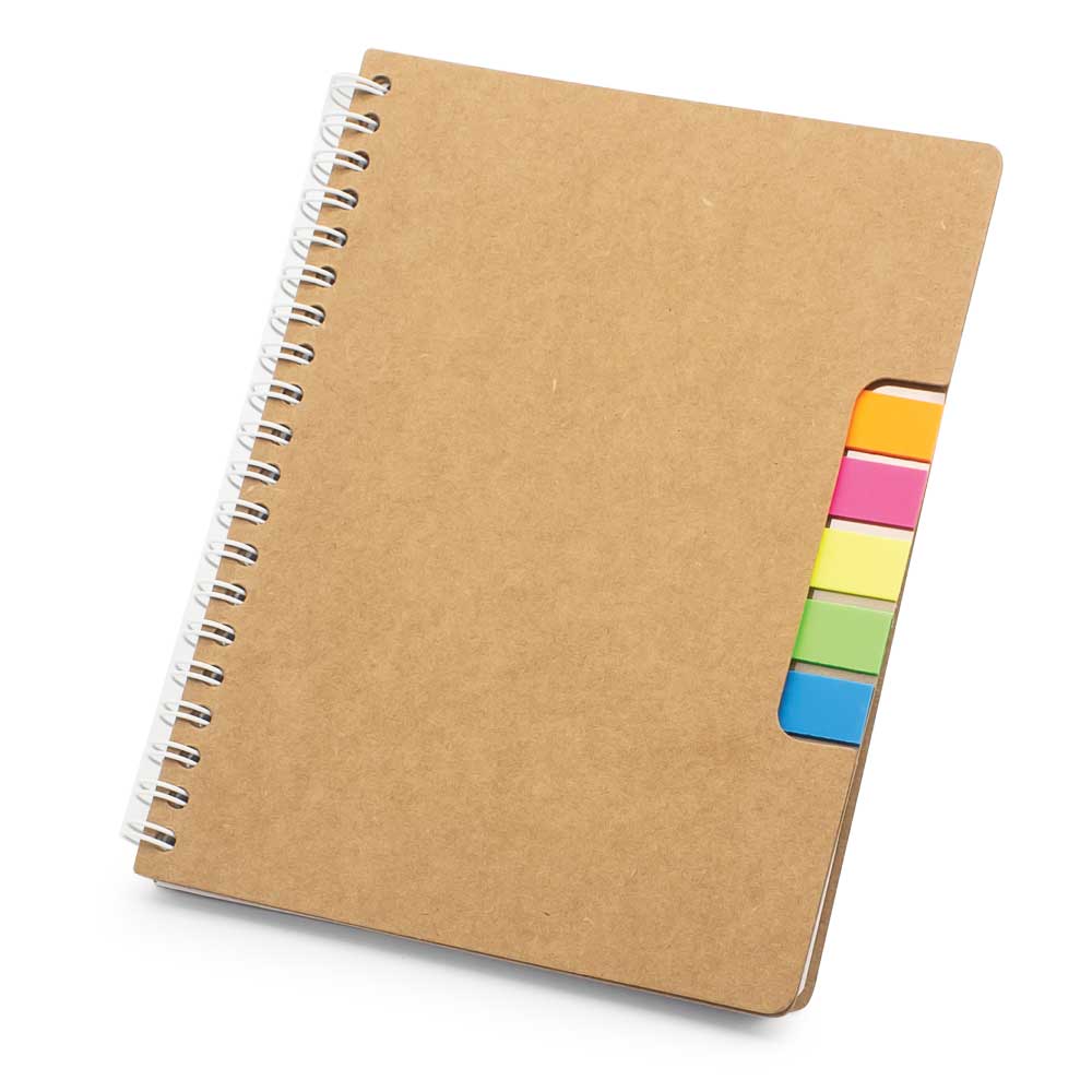 Spiral-Notebooks-RNP-06-main-t-1.jpg Spiral Notebook with Sticky Note and Pen - Image 1