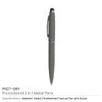 Stylus Metal Pens Rubberized & Twist-action - Image 10