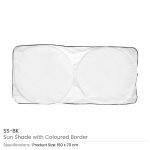 Sunshades for Cars in white Tyvek material - Image 6
