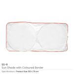 Sunshades for Cars in white Tyvek material - Image 3